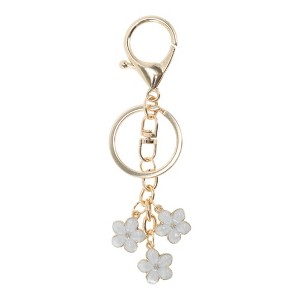 Unique Bargains Plum Blossom Handbag Charm 3.9" 1 Pc - 1 of 4