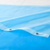 TOWN & COUNTRY PLAY Ciara Mod Colorblock Clear 100% PEVA Shower Curtain Liner - 4 of 4