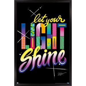 Trends International Jason Naylor - Let Your Light Shine Framed Wall Poster Prints - 1 of 4