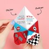 Big Dot of Happiness Let's Go Racing - Racecar - Race Car Birthday Party or Baby Shower Cootie Catcher Game - Jokes and Dares Fortune Tellers - Set of - 3 of 4