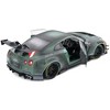 2022 Nissan GT-R (R35) RHD Liberty Walk 2.0 Body Kit "Army Fighter" "Competition" Series 1/18 Diecast Model Car by Solido - 4 of 4