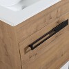 SEVOBAL Bathroom Storage Cabinets Playground Bathroom Vanity Freestanding Modern Design for Stylish Homes, Beige, 24"*18.31"*35.6" - 3 of 4