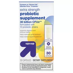 Daily Flora Probiotic Capsules - 30ct - up & up™
