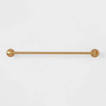 24 Classic Metal Towel Bar Brass Finish - Hearth & Hand™ With Magnolia :  Target