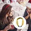 Unique Bargains Women's Solid Color Wide Headbands 1 Pc - 2 of 4