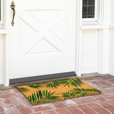 Wolf Themed Rubber Welcome Mat For Front Door Porch Deck Patio Outdoor Decor 