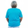 Women's Elbow Sleeve Scoop Neck Top - Multiples - 4 of 4