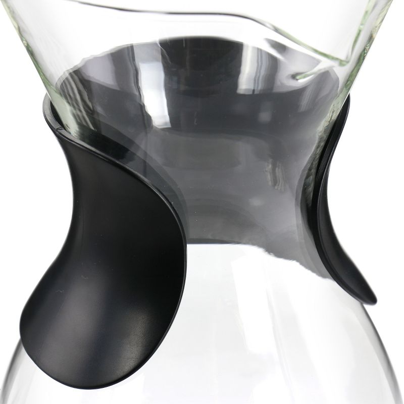 Mr. Coffee Verduzco 1 Liter Clear Glass Pour Over Coffee Maker with Fine Mesh Filter, 4 of 6