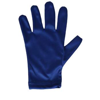 HalloweenCostumes.com   Kid's Blue Gloves, Blue