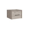 TIRAMISUBEST Light Gray Floating Nightstand - Mobile File Cabinet: A Chic and Space - Saving Storage Option for Your Bedroom - 4 of 4