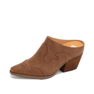 Women's Wo's Cyan Heeled Mule - YELLOWBOX - 1 of 4