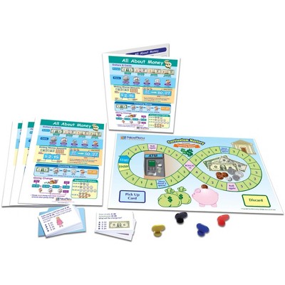 NewPath Learning All About Money Learning Center Game, Grades 3 to 5