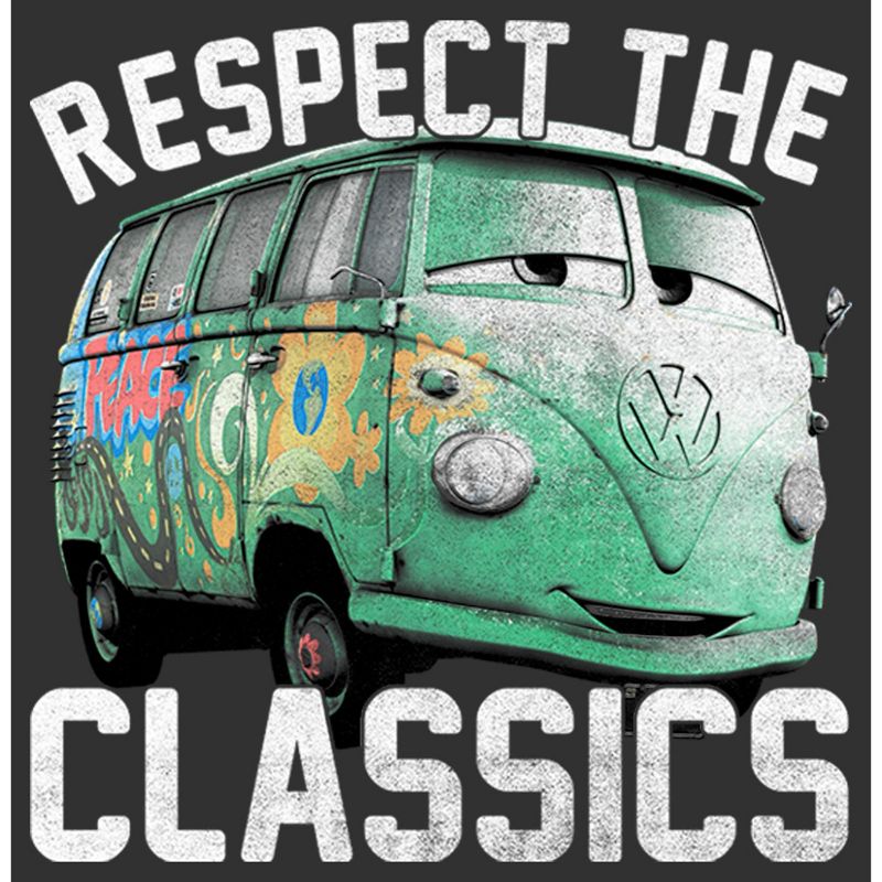 Men's Cars Fillmore Respect the Classics Van T-Shirt, 2 of 4