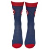 Adult Captain America Classic Shield Symbol Crew Socks - 2 of 4