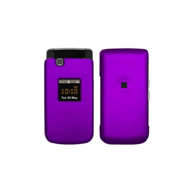 Evercell Samsung MyShot II R460 Snap-On Case - Purple, 1 of 2