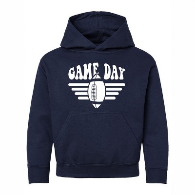 The Juniper Shop Football Game Day Stripes Youth Graphic Hoodie
