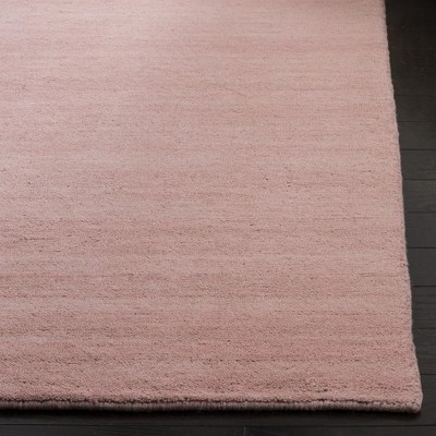Himalaya Light Pink Hand-Knotted Wool 6' x 9' Area Rug