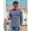 Golf Shirts for Men,Long Sleeve,Polo,Casual Collared T-Shirt,Stylish Quick Dry Polo Shirt - 3 of 4