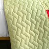 Slickblue Full/Queen, Soft Vermicelli Quilted Bedspread and Shams, Quilt Set, Design 1/2/3, TC Fabric, 3 Piece - 4 of 4