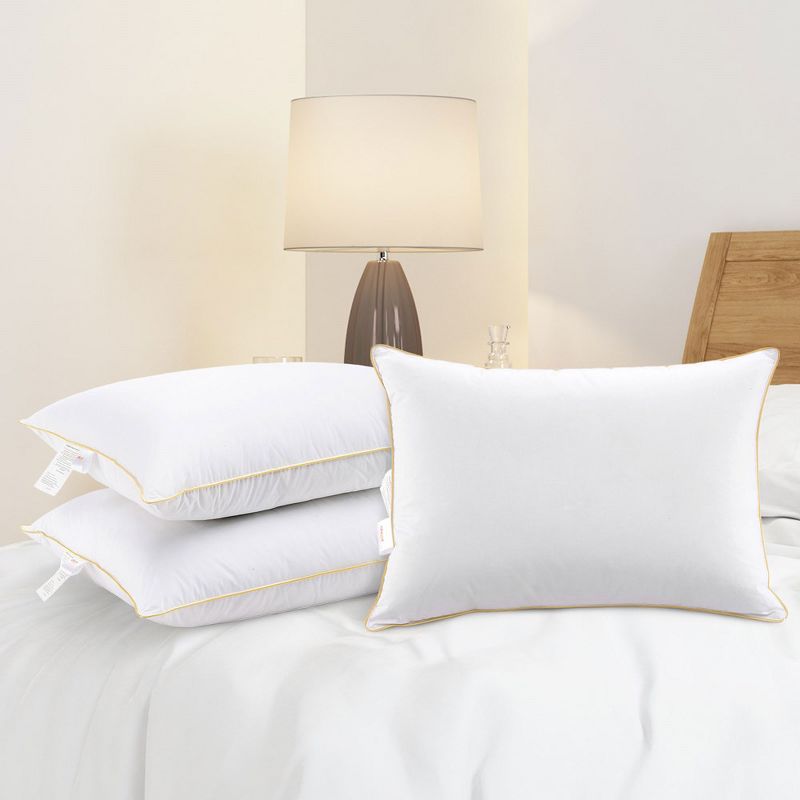 Cheer Collection Luxurious Gel Fiber Filled Bed Pillows Set of 2, 4 of 7