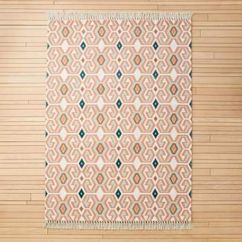 Tapestry Ogee Medallion Rug Blush - Opalhouse™ designed with Jungalow™