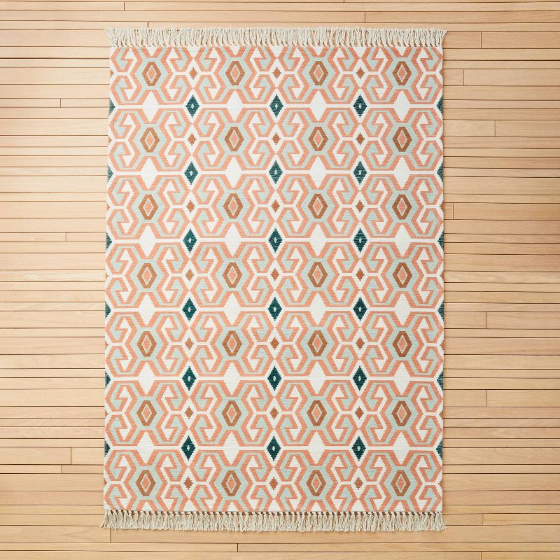 Tapestry Ogee Medallion Rug Blush - Opalhouse™ designed with Jungalow™, 1 of 7