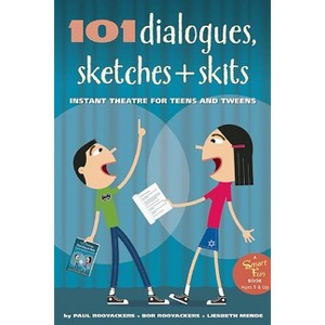 101 Dialogues, Sketches and Skits - (Smartfun Activity Books) by Paul Rooyackers & Bor Rooyackers & Liesbeth Mende - 1 of 1