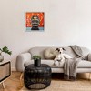 Stupell Industries Dog in Football Helmet Sports Plays, 24" x 24" - 2 of 4