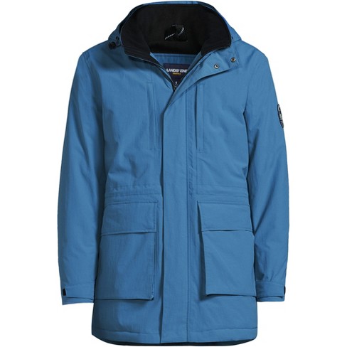 Lands End Men s Squall Waterproof Parka 2x Large Mariner Blue Target