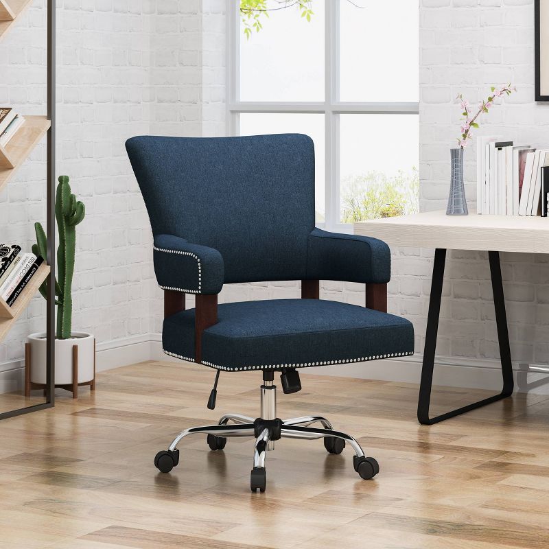 Bonaparte Traditional Home Office Chair - Christopher Knight Home, 3 of 12