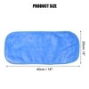 Unique Bargains Reusable Washable Makeup Removal Cleaning Cloth 16''x8'' 2pcs - 4 of 4