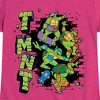 Girls' - Teenage Mutant Ninja Turtles - Skateboards Fitted Short Sleeve Graphic T-Shirt - 2 of 4