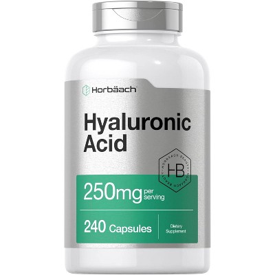 Horbaach Hyaluronic Acid Supplement 250mg | 240 Capsules
