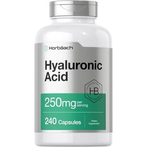 Horbaach Hyaluronic Acid Supplement 250mg | 240 Capsules - 1 of 2