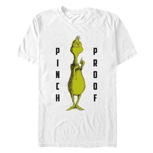 Men's Dr. Seuss The Grinch Pinch Proof T-Shirt - 1 of 4