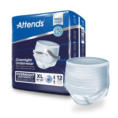 Attends Discreet Disposable Underwear, Heavy