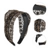 Unique Bargains Women's Retro Wide-side Headband 5.91"x4.33" 1 Pc - 3 of 4