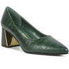 Emersyn Croc Block Heel Pump Shoes Women - 2 of 4