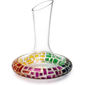 The Wine Savant Renaissance Design Whiskey & Wine Decanter, Beautiful Home Decor, Unique Addition to Home Bar - 1700 ml - 1 of 4
