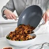 GreenPan 12" Valencia Pro Stainless Steel Wok with Lid - 2 of 4