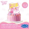 Treasures Gifted Princess Peppa Pig Cake Topper - Princess Peppa Pig Party Supplies - 3 of 4