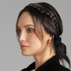 Unique Bargains Women's Synthetic Hair Braided Headband 1 Piece - 3 of 4