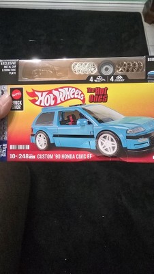 Mattel Brick Shop Hot Wheels Custom '90 Honda Civic EF Building