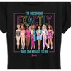 Women's - Barbie - Exactly Who Im Meant To Be Neon Short Sleeve Graphic T-Shirt - 2 of 4