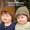 KeaBabies 3pk Warmzy Baby Beanies, 0-36 months Baby Hats, Baby Winter Hat for Newborn, Infant, Toddlers, Boys, Girls - 3 of 4
