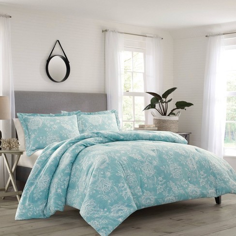 Relax By Tommy Bahama Full Queen Tidewater Jacobean Comforter