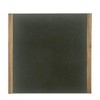 Coffee Table 13"H, Terrazzo & Acacia Wood, Gray, Modern Square Design by Zuo Modern - 4 of 4