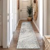 World Rug Gallery Marble Swirl Distressed Area Rug - Low-Pile Rug for Living Room, Bedroom, or Play Area - Easy to Clean, Kid & Pet Friendly, Durable - 2 of 4