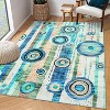 Acekool 2x6 Washable Runner – Modern Abstract Non-Slip Rug for Kitchen & Bedroom - 2 of 4