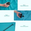 Sonkuki 10×6.5FT Rectangular Patio Umbrella with 200gsm Solution-Dyed Fabric - 4 of 4